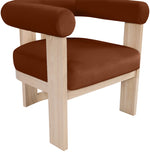 Arienzo - Performance Fabric Upholstered Accent Chair - Natural Base