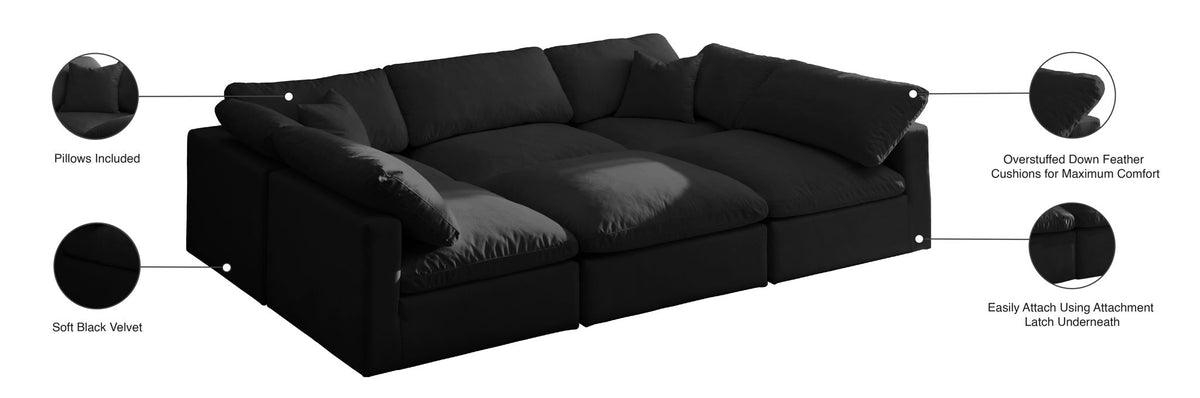 Plush - 6 Piece Modular Sectional