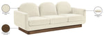 Diviento - Velvet Performance Fabric Upholstered Sofa