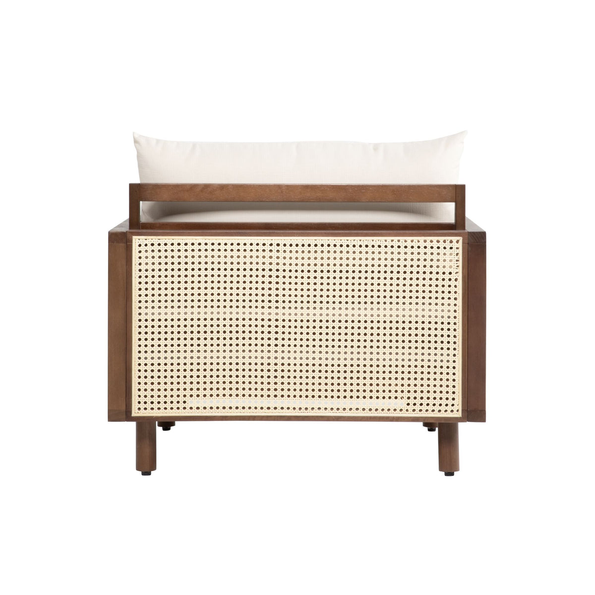 Wavefront - 4-Piece Outdoor Conversation Set With Cushions