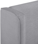 Kendall - Linen Textured Fabric Upholstered Bed