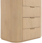 Astrid - Solid Wood And Oak Veneer Chest