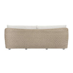 Sunset - Wicker Outdoor Sofa - Oatmeal / Oyster White