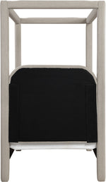 Salina - Linen Textured Fabric Upholstered Bed