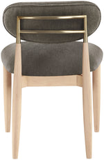 Riccio - Fabric Dining Side Chair (Set of 2) - Natural Frame