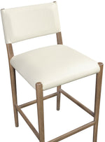 Andie - Upholstered Counter Stool - Brown Base