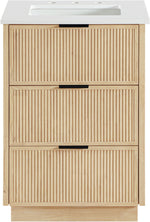 Willard - Engineered Stone And Solid Wood Bathroom Vanity