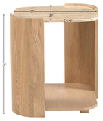 Calabria - Marble And Oak Wood Table