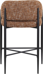 Dame - Fabric Upholstered Counter Stool (Set of 2)