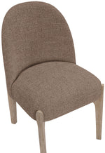 Torino - Upholstered Dining Chair With Brushed Natural Base (Set of 2)