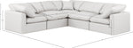 Indulge - Faux Leather 5 Piece Modular Corner Sectional