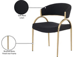 Privet - Dining Chair (Set of 2) - Gold Base