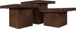 Spencer - Oak Veneer 3 Piece Coffee Tabl