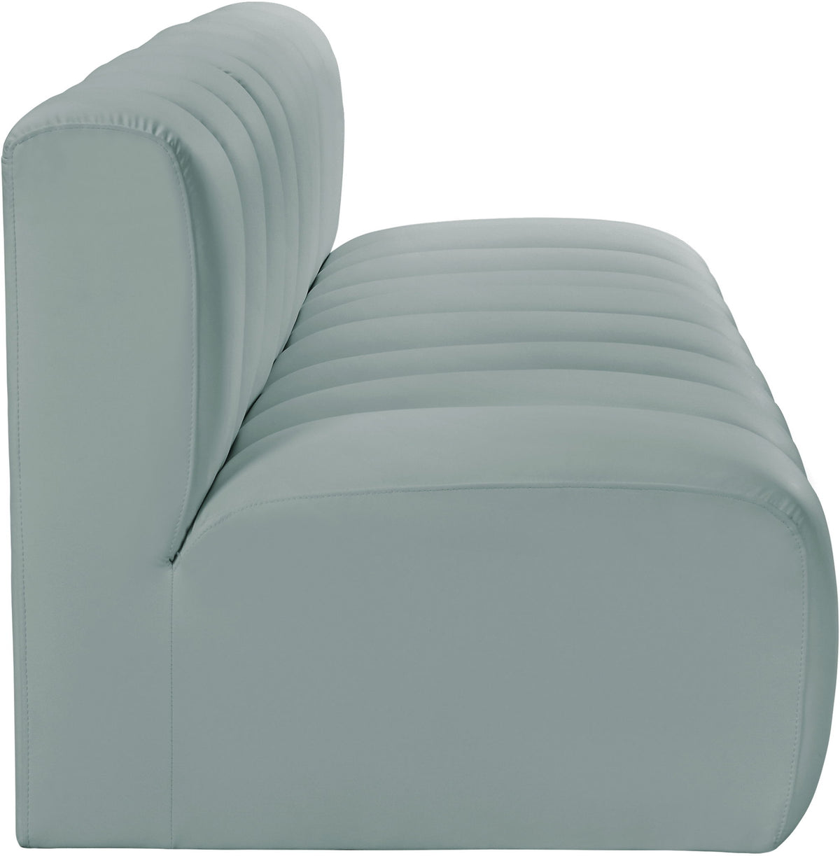 Arc - Faux Leather 3 Seats Modular Sofa