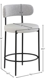 Beacon - Faux Leather Stool (Set of 2)