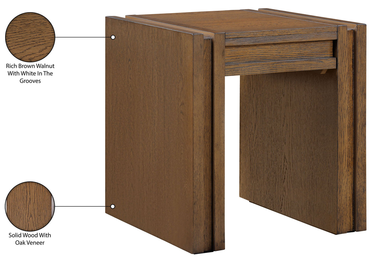 Stanton - Oak Veneer And Solid Wood Table