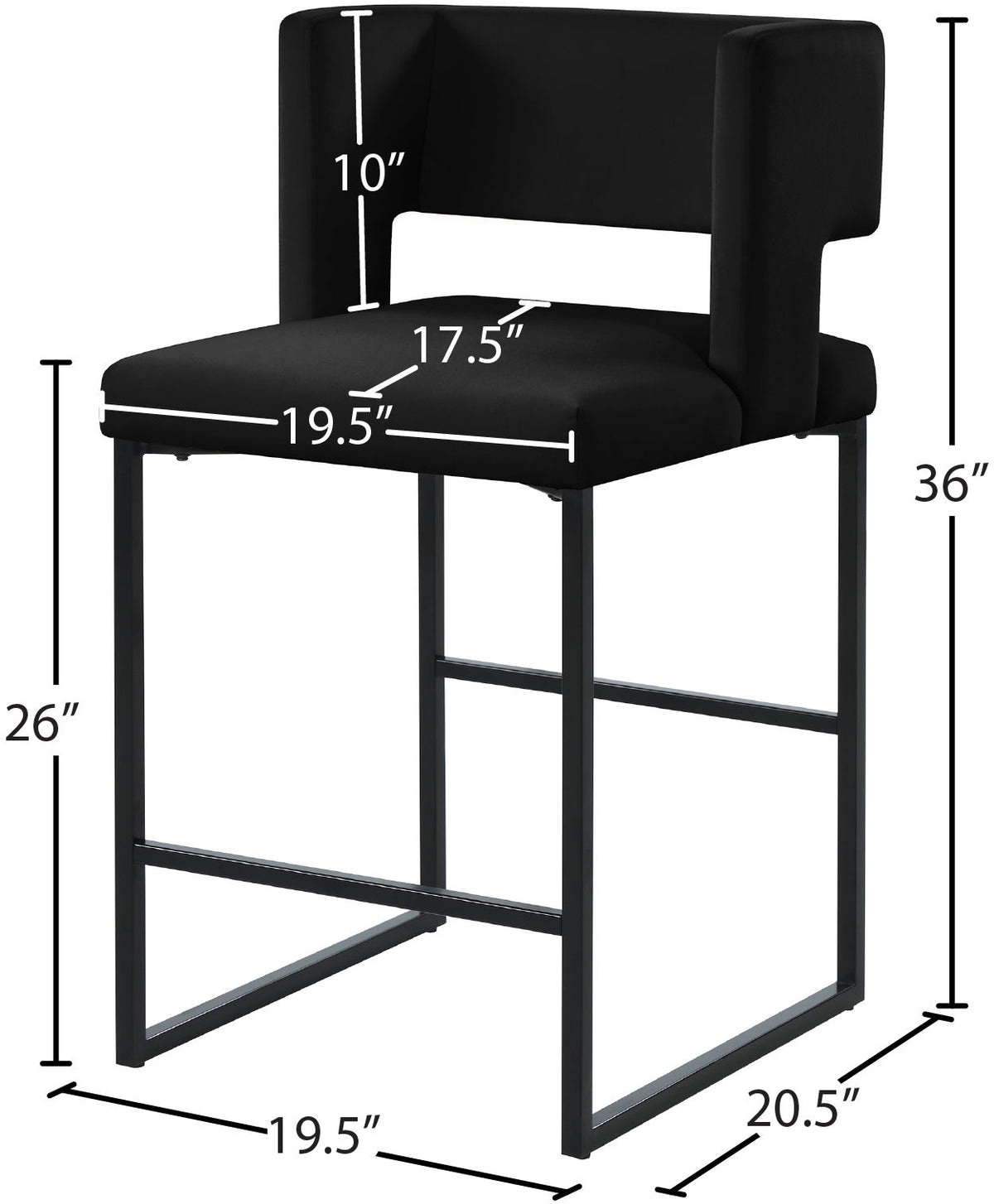 Caleb - Counter Stool (Set of 2)