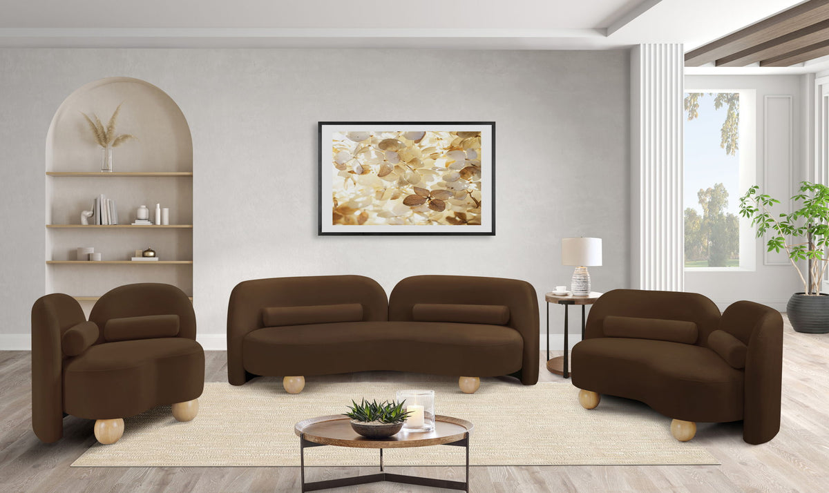 Daphne - Velvet Loveseat