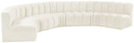 Arc - Velvet 7 Piece U-Shaped Modular Sofa