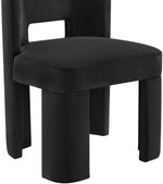 Zuno - Velvet Performance Fabric Upholstered Dining Chair (Set of 2)