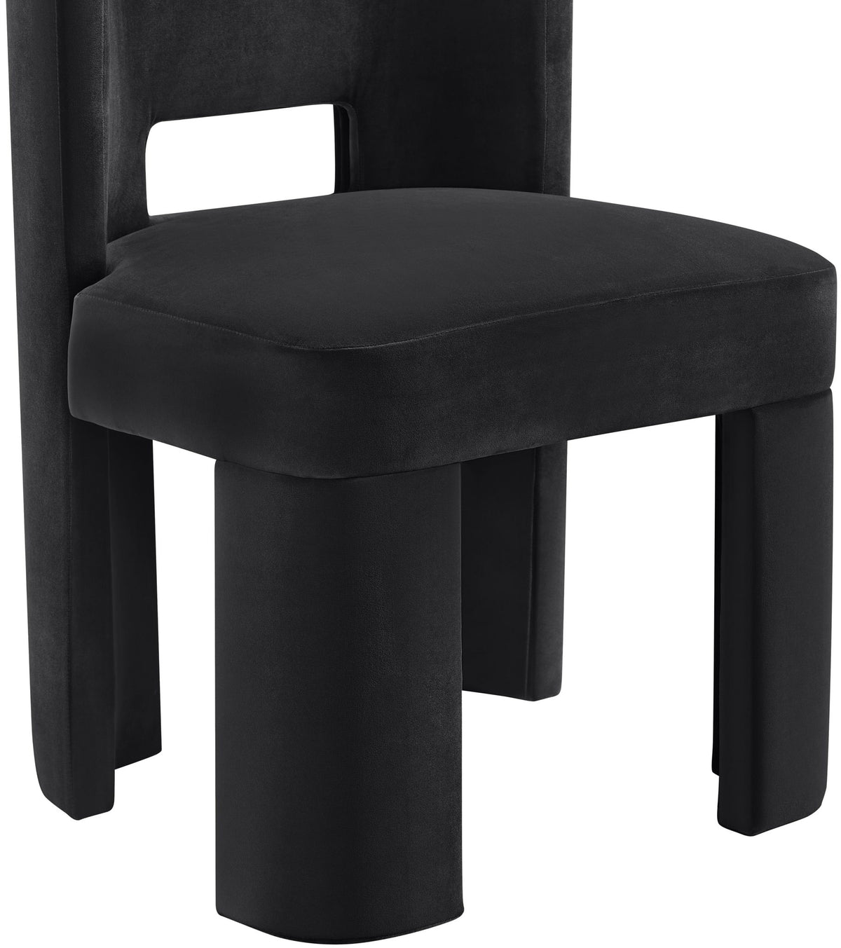 Zuno - Velvet Performance Fabric Upholstered Dining Chair (Set of 2)