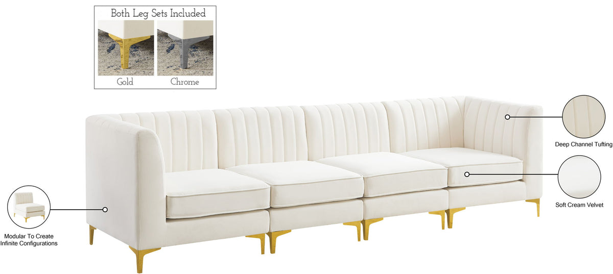 Alina - Modular 4 Seat Sofa