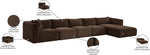 Shaggy - 5 Piece Modular Sectional With Chaise