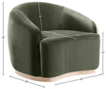 Gustavo - Velvet Upholstered Chair