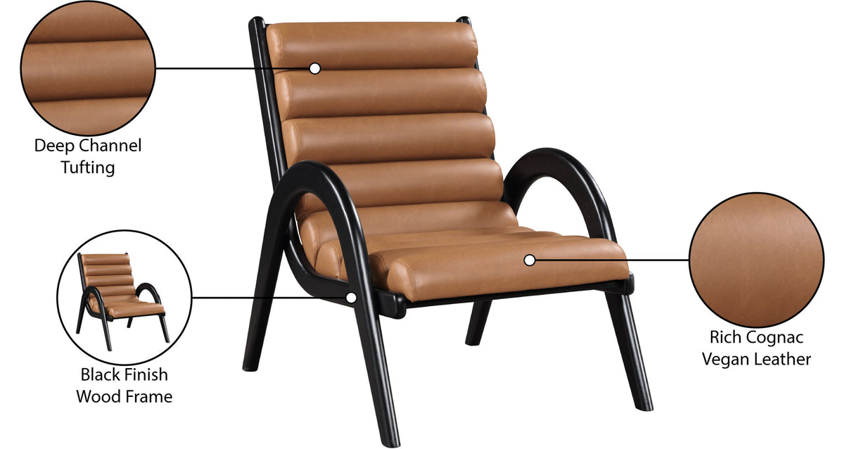 Randal - Accent Chair - Black Frame
