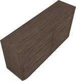 Morino - Oak Veneer And Solid Wood Dresser - Brown