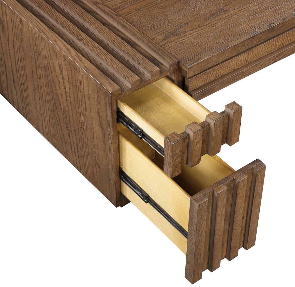 Stanton - Oak Veneer And Solid Wood Table
