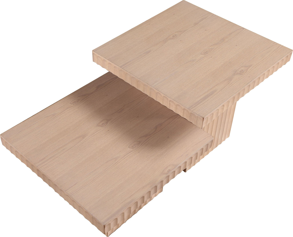 Spencer - Oak Veneer 2 Piece Coffee Table