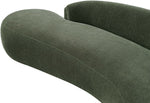 Caspian - Chenille Fabric Upholstered Loveseat