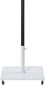 Fiji - Aluminum Patio Umbrella With Square White And Black Base