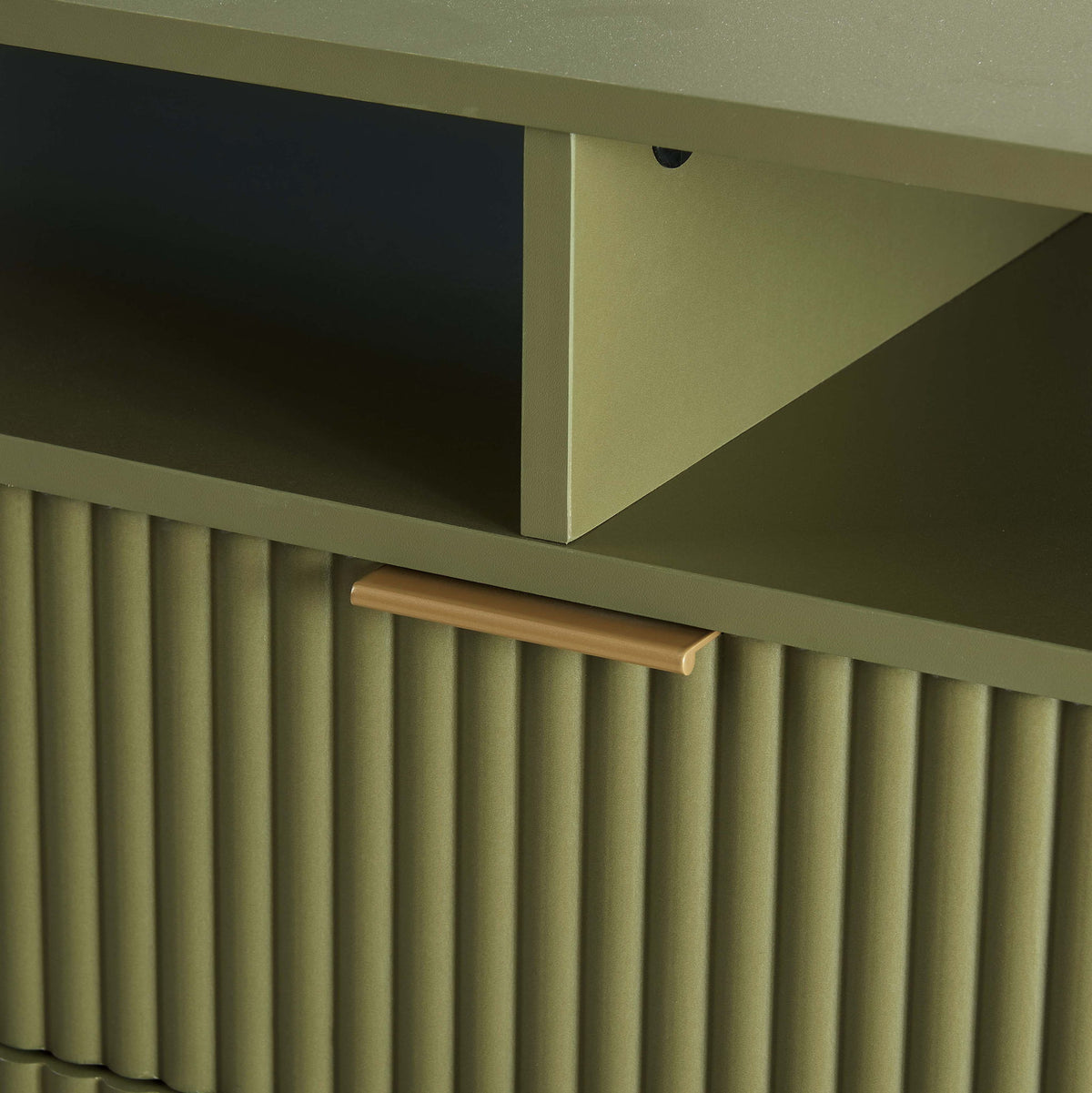 Manhattan Dumbo - Fluted TV Stand