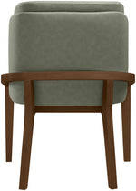 Navo - Vegan Leather Upholstered Dining Chair - Green