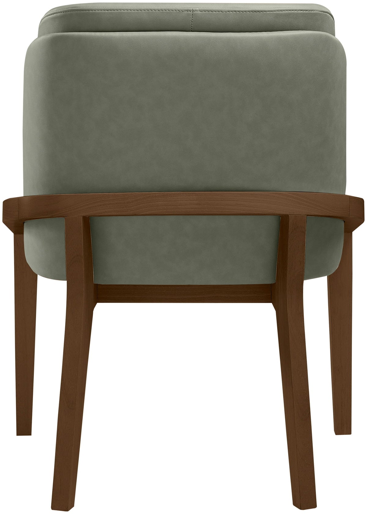 Navo - Vegan Leather Upholstered Dining Chair - Green