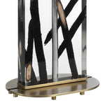 Stick With It - Table Lamp - Black / White