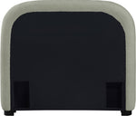 Vaughn - Chenille Bed With Black Base