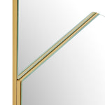 Fracture - Segmented Panel Mirror - Gold