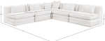 Stellar - 5 Piece Upholstered Modular Sectional