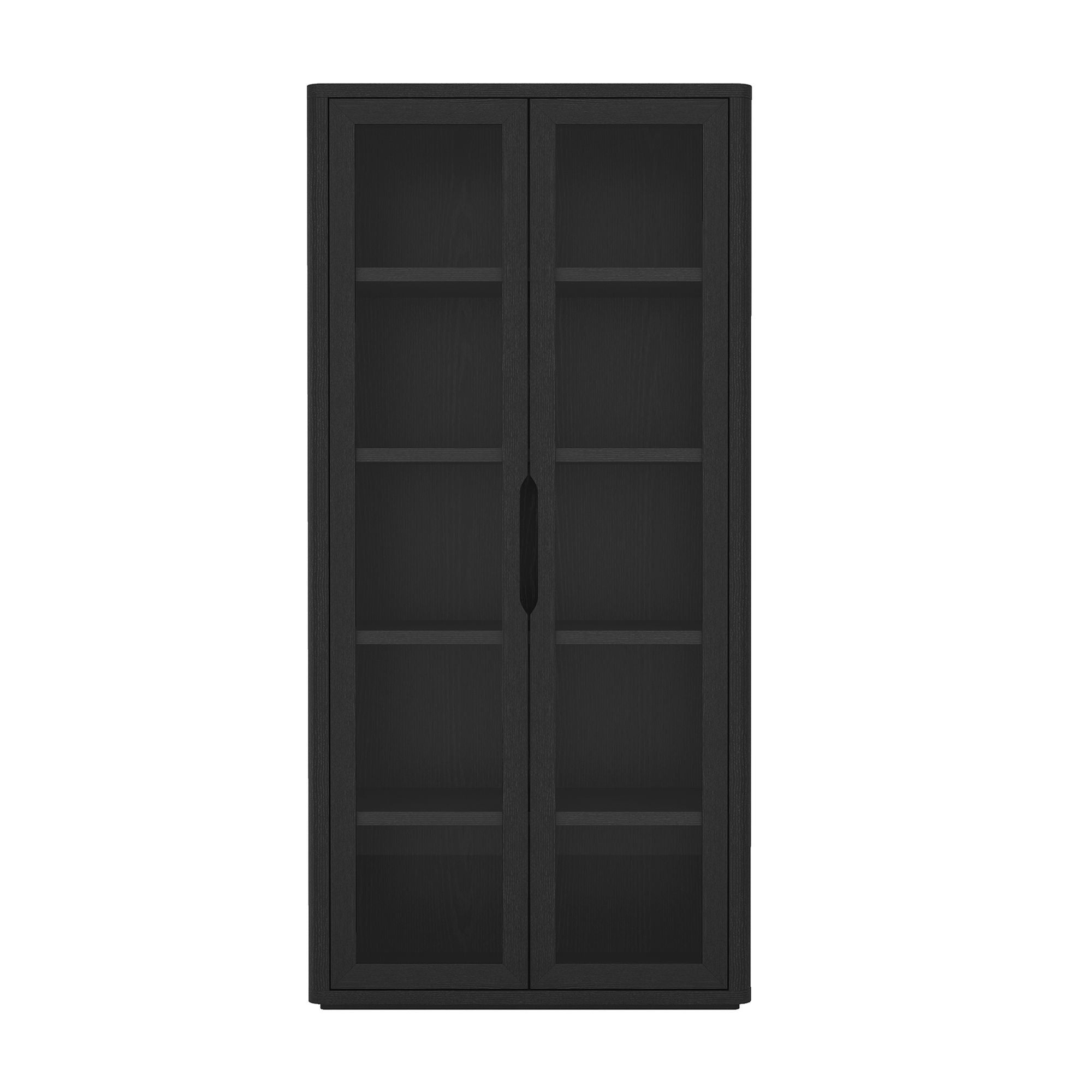 Manhattan Rivington - Bookcase Cabinet With Glass Doors