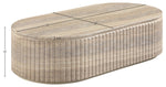 Catania - Concrete Indoor/Outdoor Coffee Table - Travertine