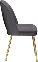 Logan - Dining Chair (Set of 2) - Gold Legs