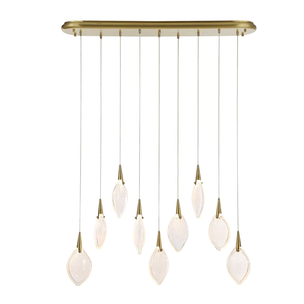 Deluge - Pendant - Bright Brass