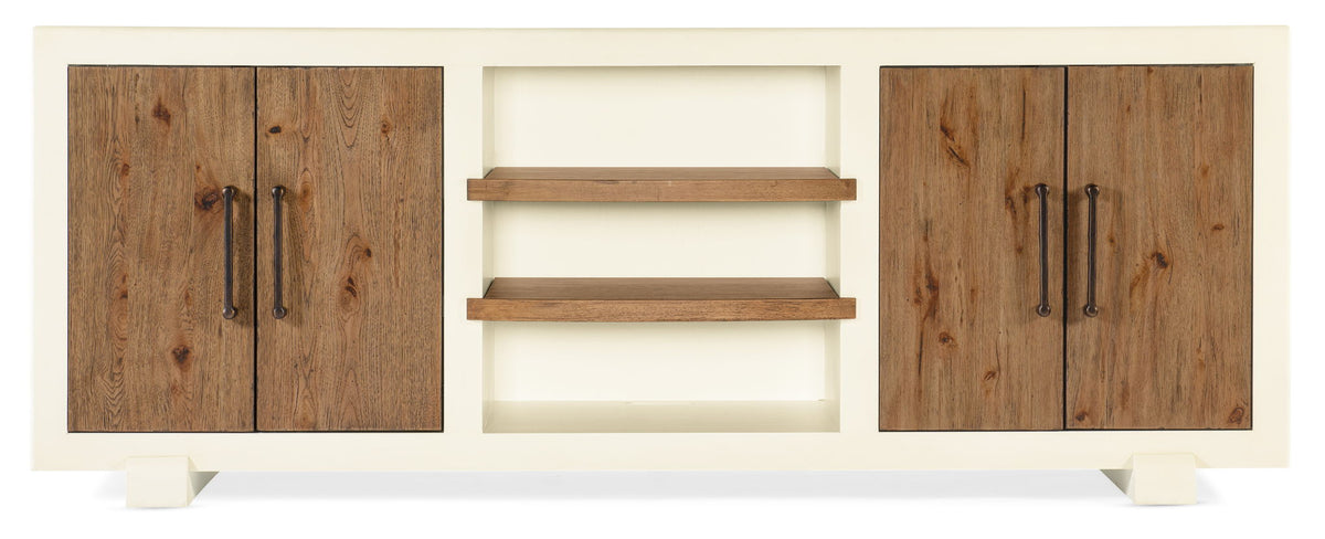 Big Sky - Tahoe Entertainment Console - Beige / Light Brown
