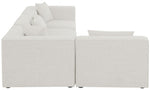 Cube - Linen 4 Piece Modular Corner Sectional
