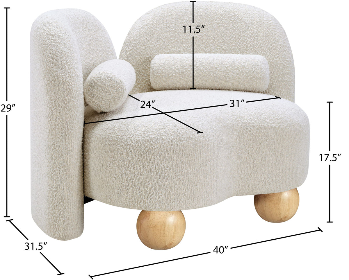 Daphne - Boucle Chair