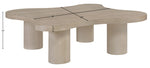 Cove - 48" Oak Veneer And Solid Wood Coffee Table