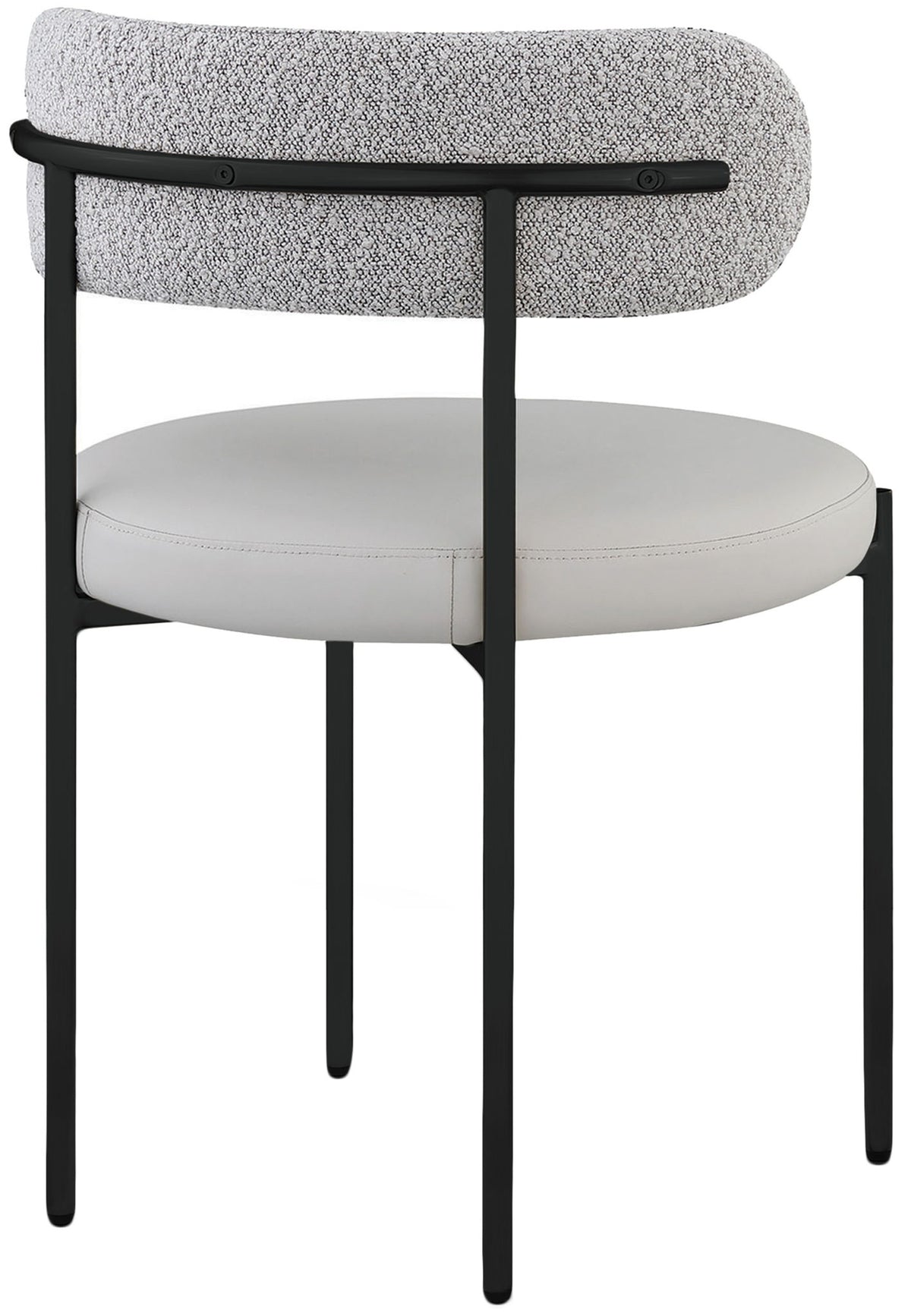 Beacon - Faux Leather Dining Chair With Black Legs (Set of 2)